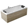 hydromasazni-vana-awt-ge108-2e-leva-190x90-s-drevenym-panelem Hydromasážní vana AWT GE108-2E Levá 190x90 s dřevěným panelem