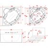 hydromasazni-vana-mocoori-dandelion-150x150x755-cerpadlo-vodavzduch Hydromasážní vana Mocoori Dandelion 150x150x75,5 (čerpadlo - voda+vzduch)