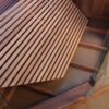 Luxusní finská sauna AWT E1242C Kiwi 180x180x216 cedr