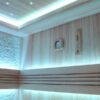 Luxusní finská sauna AWT E1246A Cilindro 220x180x216