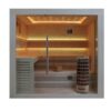 Luxusní finská sauna AWT E1247B Cilindro 200x180x216