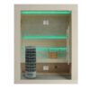 Luxusní finská sauna AWT EOSPA E1252A Cilindro 150x110x190