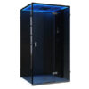 parni-box-eago-dz107f15-cerna-nerez-verze-120x90cm-prava-bez-vanicky Parní box EAGO DZ107F15 černá / nerez verze 120x90cm / pravá bez vaničky