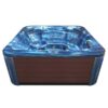 Venkovní vířivá vana EO-SPA IN-590 Premium Extreme OceanWave / hnědá 250x228x98cm