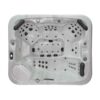 venkovni-viriva-vana-eo-spa-silvermarble-seda-premium-in-591-220x186x93cm Venkovní vířivá vana EO-SPA SilverMarble / šedá Premium IN-591 220x186x93cm