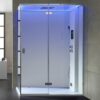 parni-box-awt-se-zadni-stenou-ld211f15-bily-150x90cm-pravy-bez-vanicky Parní box AWT se zadní stěnou LD211F15 bílý 150x90cm / pravý bez vaničky