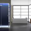parni-box-awt-se-zadni-stenou-ld211f15-cerny-150x90cm-levy-bez-vanicky Parní box AWT se zadní stěnou LD211F15 černý 150x90cm / levý bez vaničky